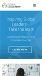 Mobile Screenshot of globalleadership.com